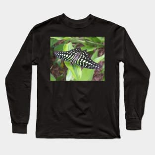 A Beautiful Patterned Butterfly Long Sleeve T-Shirt